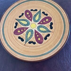 Colorful Ceramic Decorative Plate